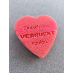 Herzschwamm rosa