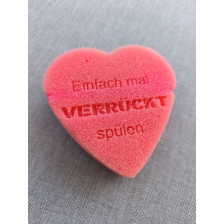 Herzschwamm rosa
