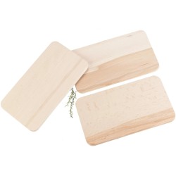 Frühstücksbrettchen Buche mit Kern 22,5 x 12,5 x 1,2 cm