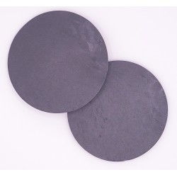 Getränkeuntersetzer Schiefer-Untersetzer rund 10 glatt